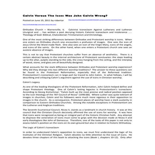 Calvin on christology study icon