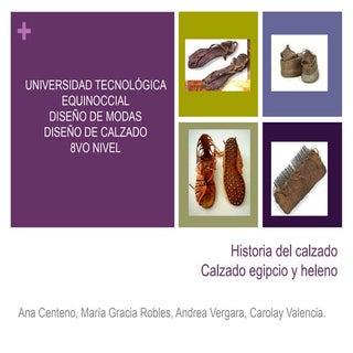 Calzado egipcio y heleno