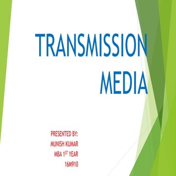 Transmission Media