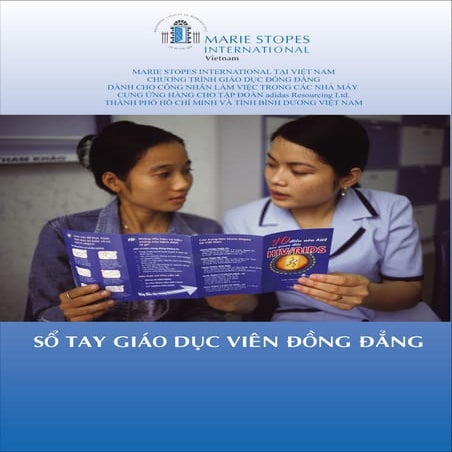 Cam nang dao tao cho giao duc vien dong dang