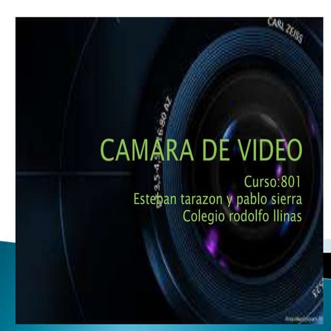 Camara de video