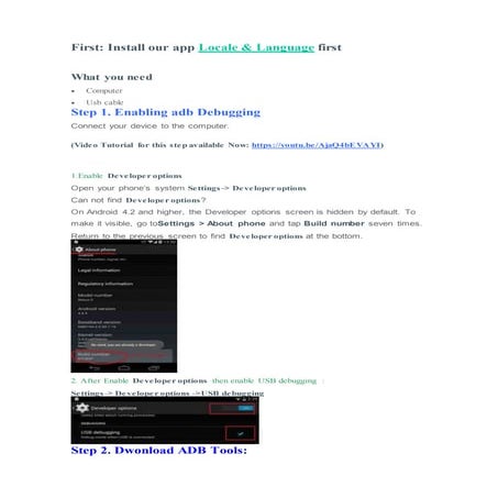 Cambiar lenguage lg | PDF