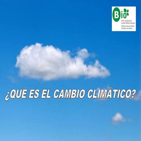 Cambio climático