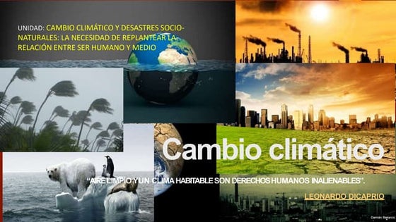 Cambio climático | PPT
