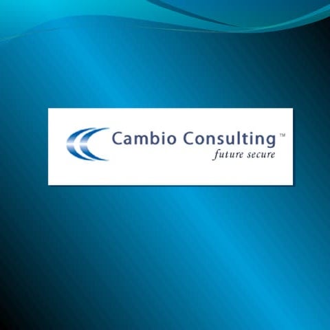 Cambio consulting ppt