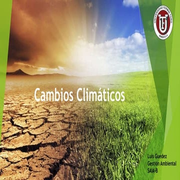 Cambios Climaticos