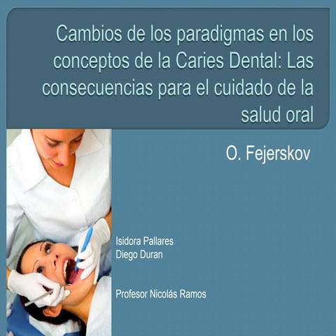 Cambios de los paradigmas en los conceptos de