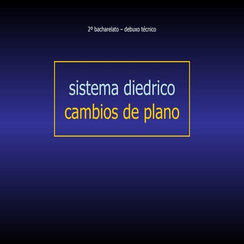 Cambios de plano