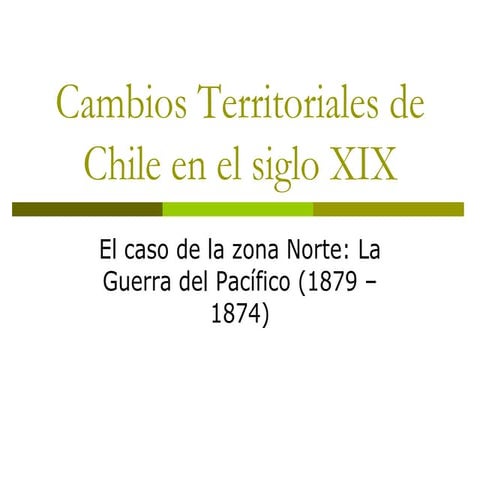 Cambios territoriales de chile en el siglo xix