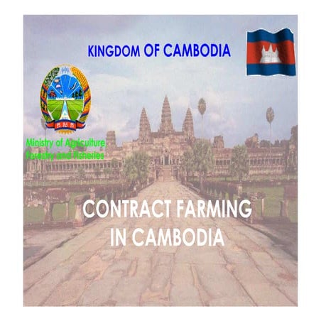 CONTRACT FARMING IN CAMBODIA
