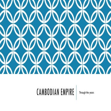 Cambodian Empire Cambodian Empire Cambodian Empire
