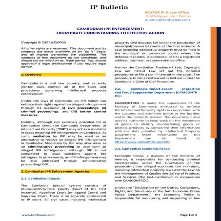 Customs recordal for IPR protection in Laos – What you must know .pdf