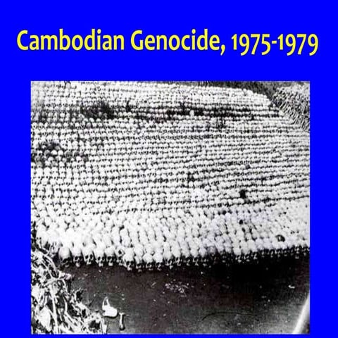 Cambodian genocide