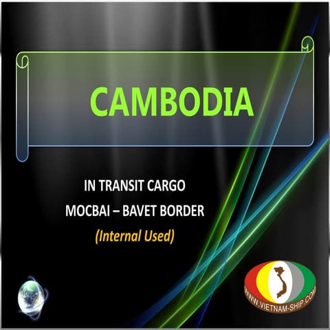 Cambodia transit cargo