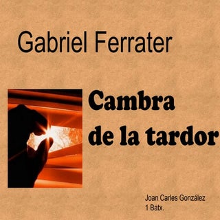 Cambra de la tardor