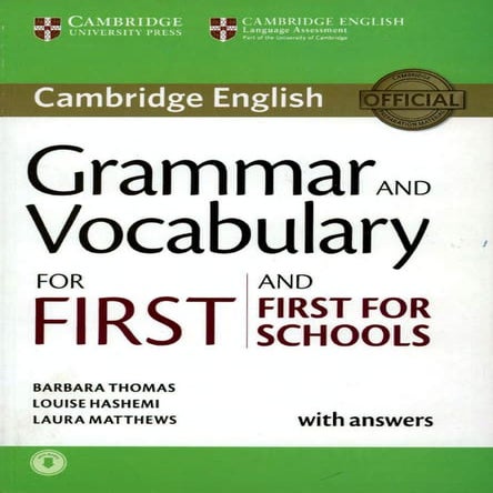 Cambridge english-grammar-and-vocabulary-for-fce
