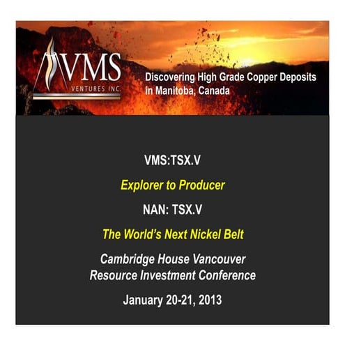 Cambridge House Vancouver Resource Investment Conference