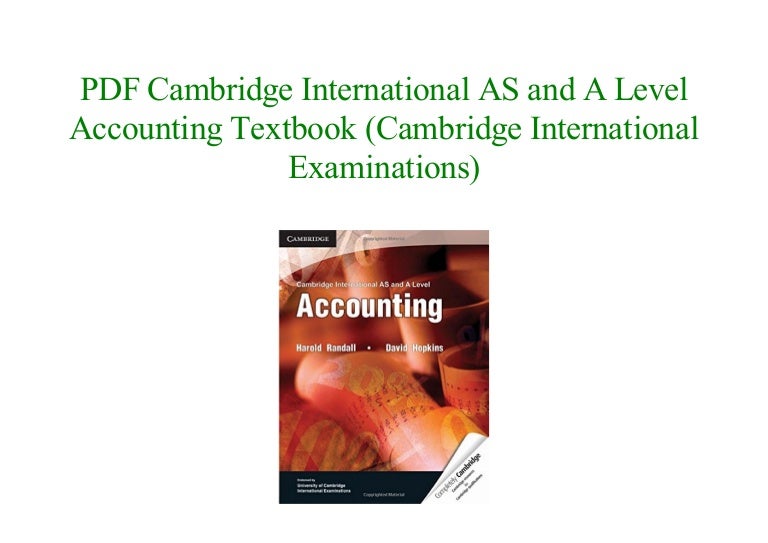 Read Cambridge International AS and A Level Accounting Textbook (Camb…