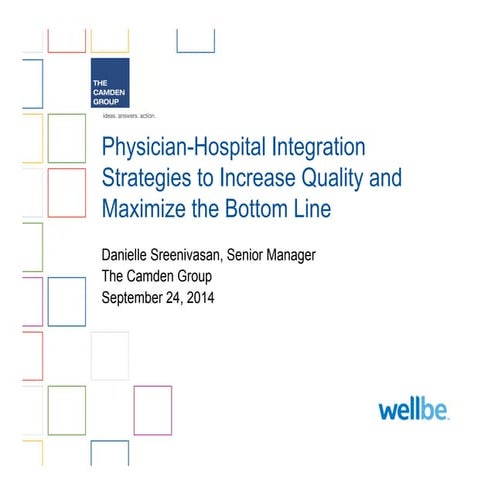 Physician-Hospital Integration Strategies to Maximize the Bottom Line for Ort...