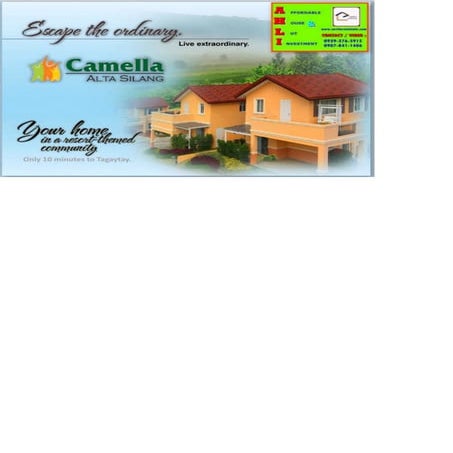 Camella Alta Silang 