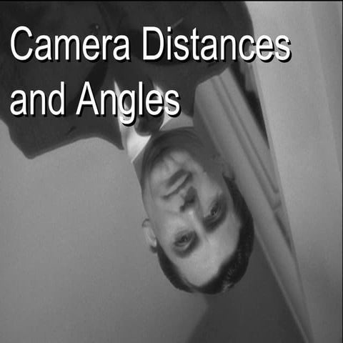Camera distances and angles