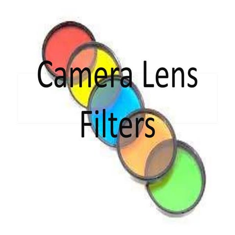 Camera Lens Filters