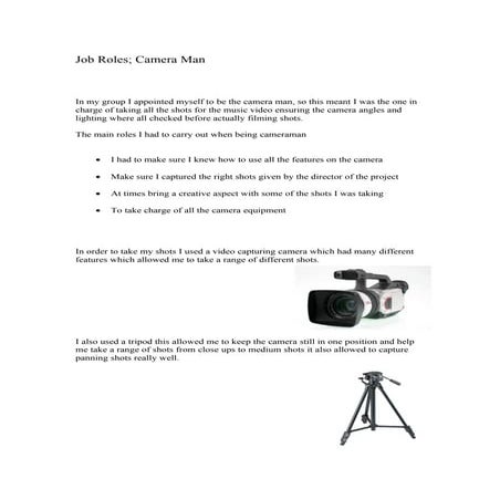 Camera Demonstration1 | PPTX