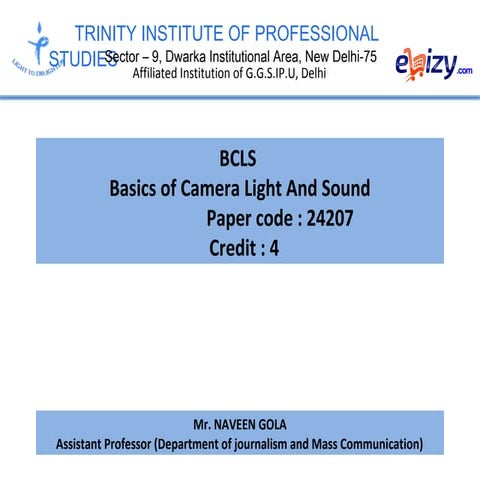Camera movement with mounting equipmnts