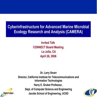 Cyberinfrastructure for Advanced Ma...