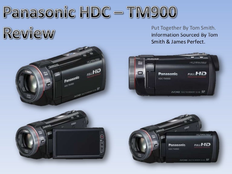 Panasonic TM900 Review