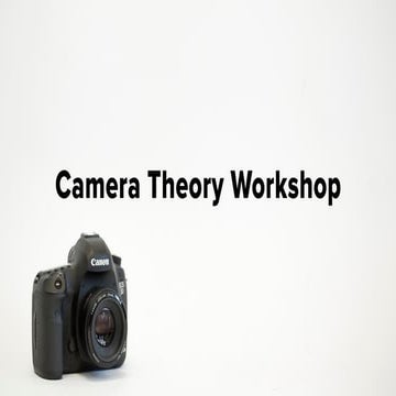 Camera Theory | PPT