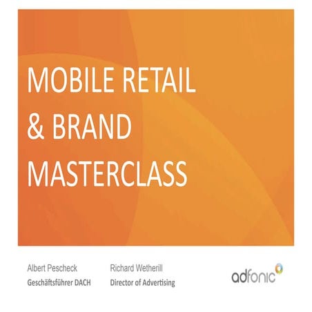Camerjam mobile marketing masterclass adfonic