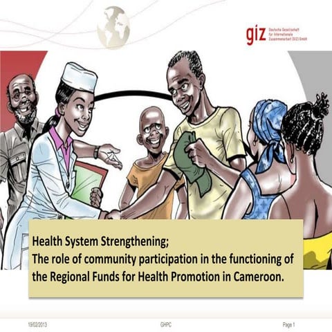 GHPC: Regional Funds for Health Promotion in Cameroon | PPTX