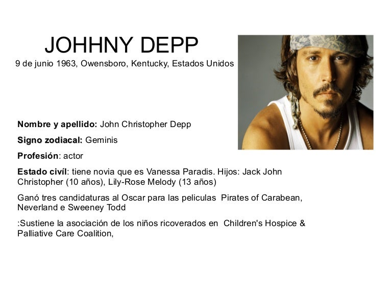 Johnny Depp