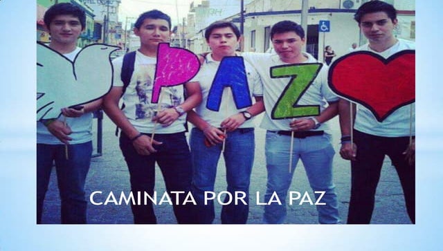 Caminata por la paz eventos