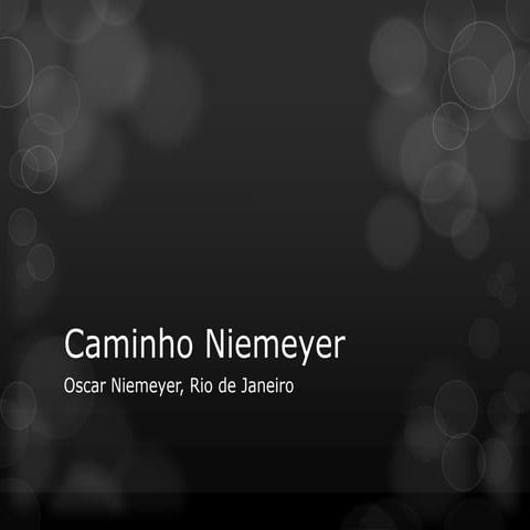 Caminho Niemeyer - RJ