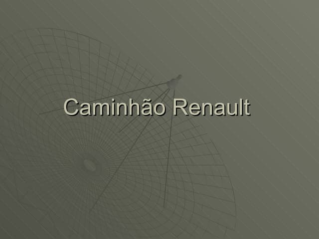 Caminhão Renault