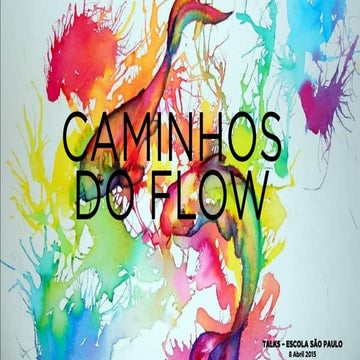 Caminhos do flow: o flow e a busca por sentido