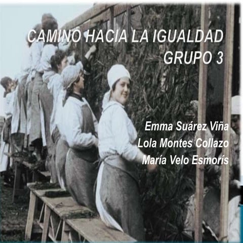 Camino hacia la igualdad | PPTX