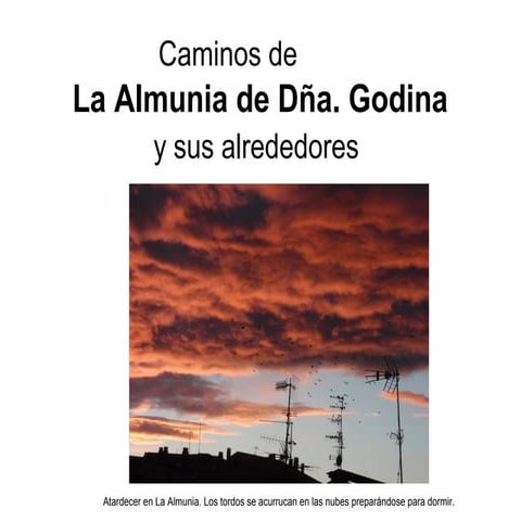 Caminos de la almunia de dña godina   ruta 1.  powerpoint