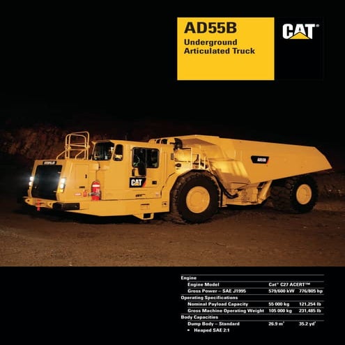 Caterpillar ad45 b | PDF