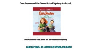 Best Audiobooks Cam Jansen and the Green School Mystery