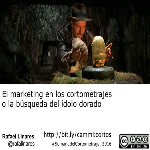 Marketing para cortos. Semana de Cortos de la CAM 2016