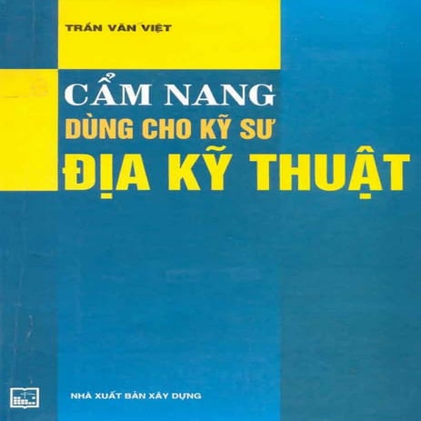 Cam nang danh cho ky su dia ky thuat