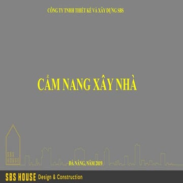 Cẩm nang xây nhà mới nhất