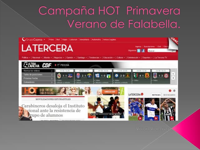 Campaña hot  primavera verano de fa...