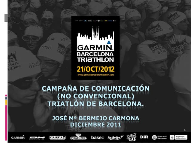 Campaña Marketing no Convencional Triatlon Barcelona