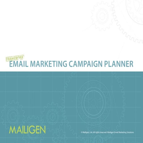 Framework: Email Marketing Planner