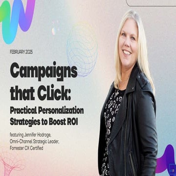 Campaigns that Click: Practical Personalization Strategies to Boost ROI
