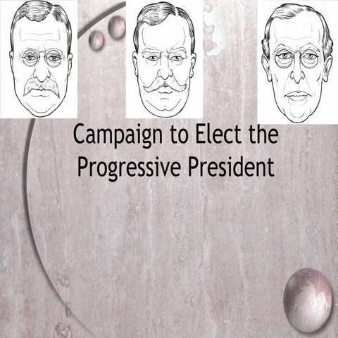 Campaign to elect the progressive president